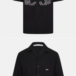 Off White Brick Arrow Holiday Shirt 
