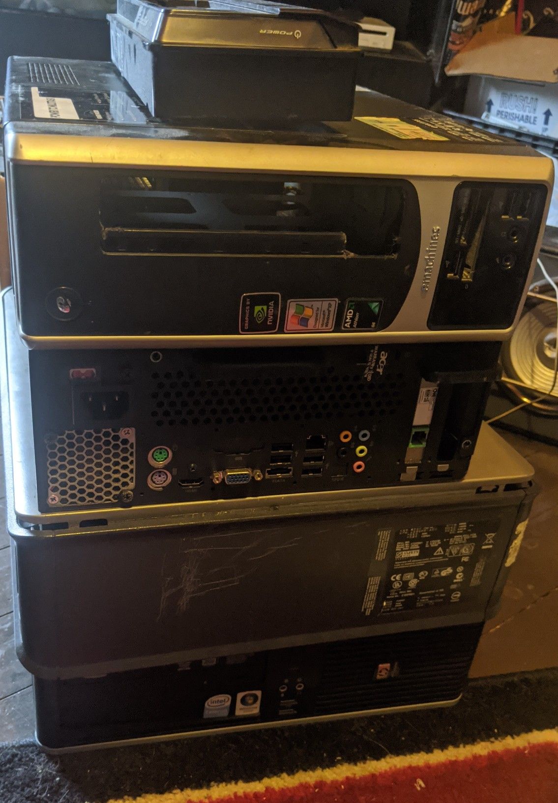 Desktop Computers(for repair or parts)