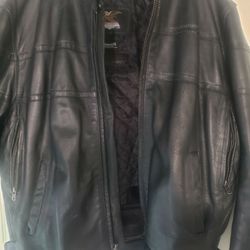 Motorcycle Jacket Thick With Liner, Zipper Vents, Sleeve