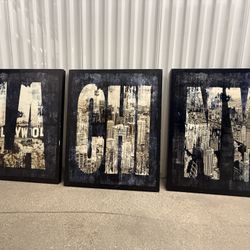 Picture Set LA CHI NY