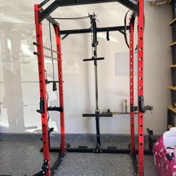 All in one squat rack