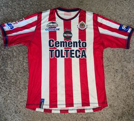 2003 Chivas Guadalajara Home Jersey Soccer Futbol Mens Medium Atletica Vintage