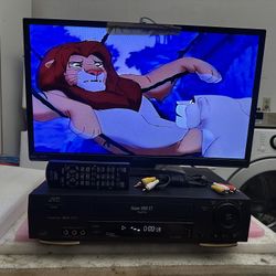 JVC HR-S3800U Super S-VHS ET VCR Video Cassette Player Recorder With Remote 