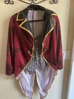 Halloween Costume Pirate Ringmaster  Jacket