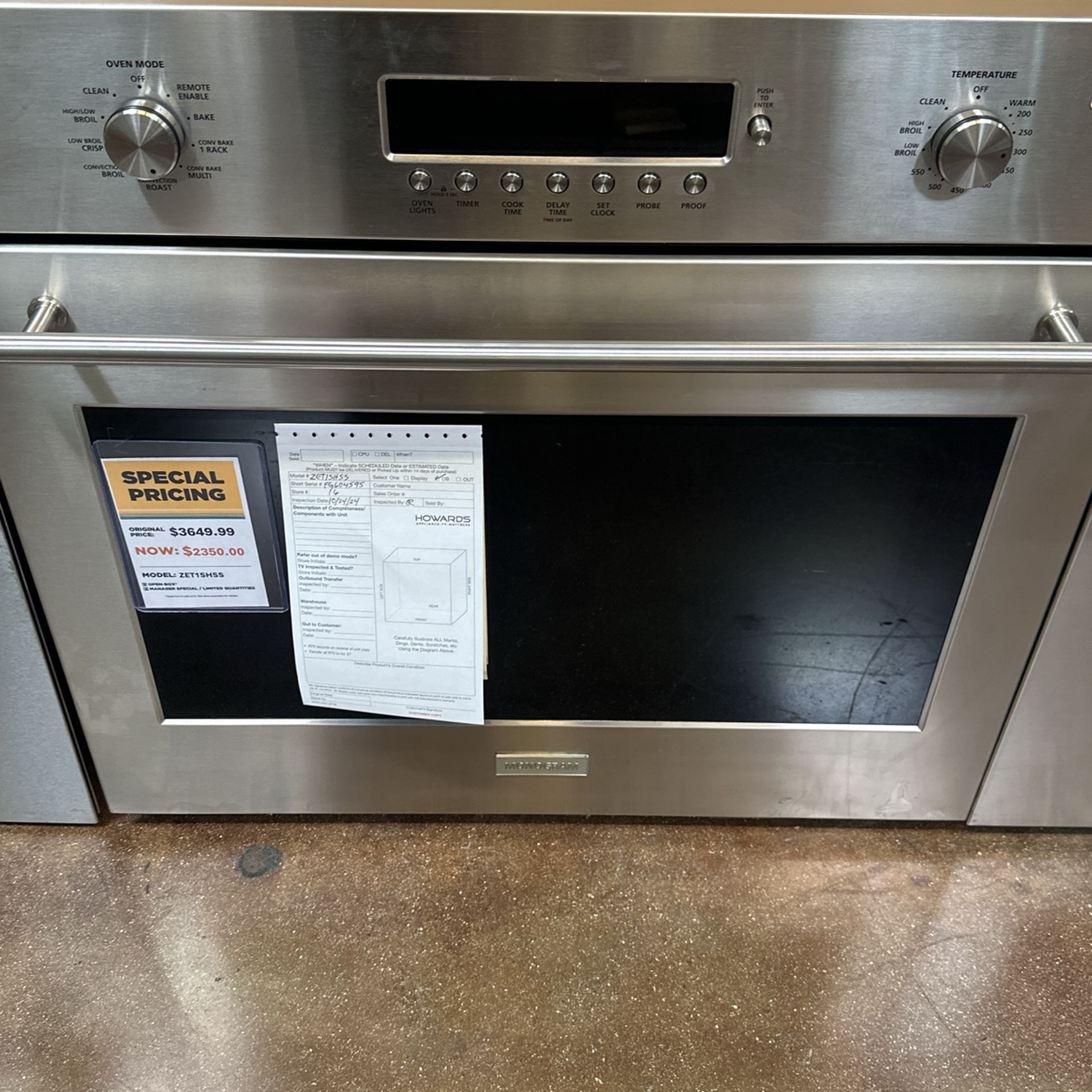 ALHAMBRA MONOGRAM WALL OVEN