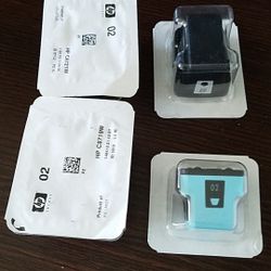 HP 02 ink new never used