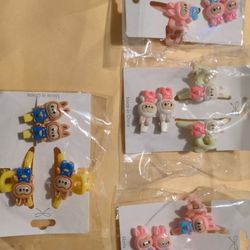 Labubu Hair Clip Set