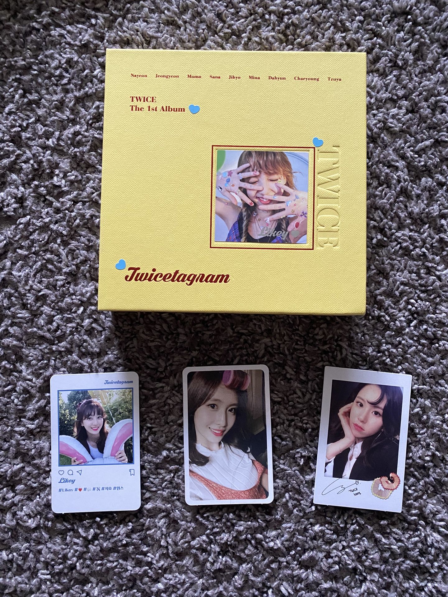 Twicetagram Album + Photocards