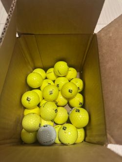 Bridgestone golf balls tour BRX yellow 27