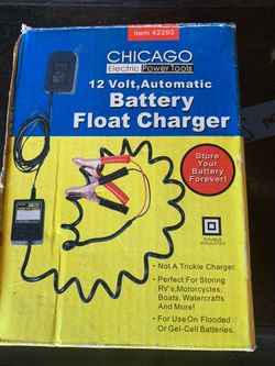 Chicago 12 Volt Battery Float Charger