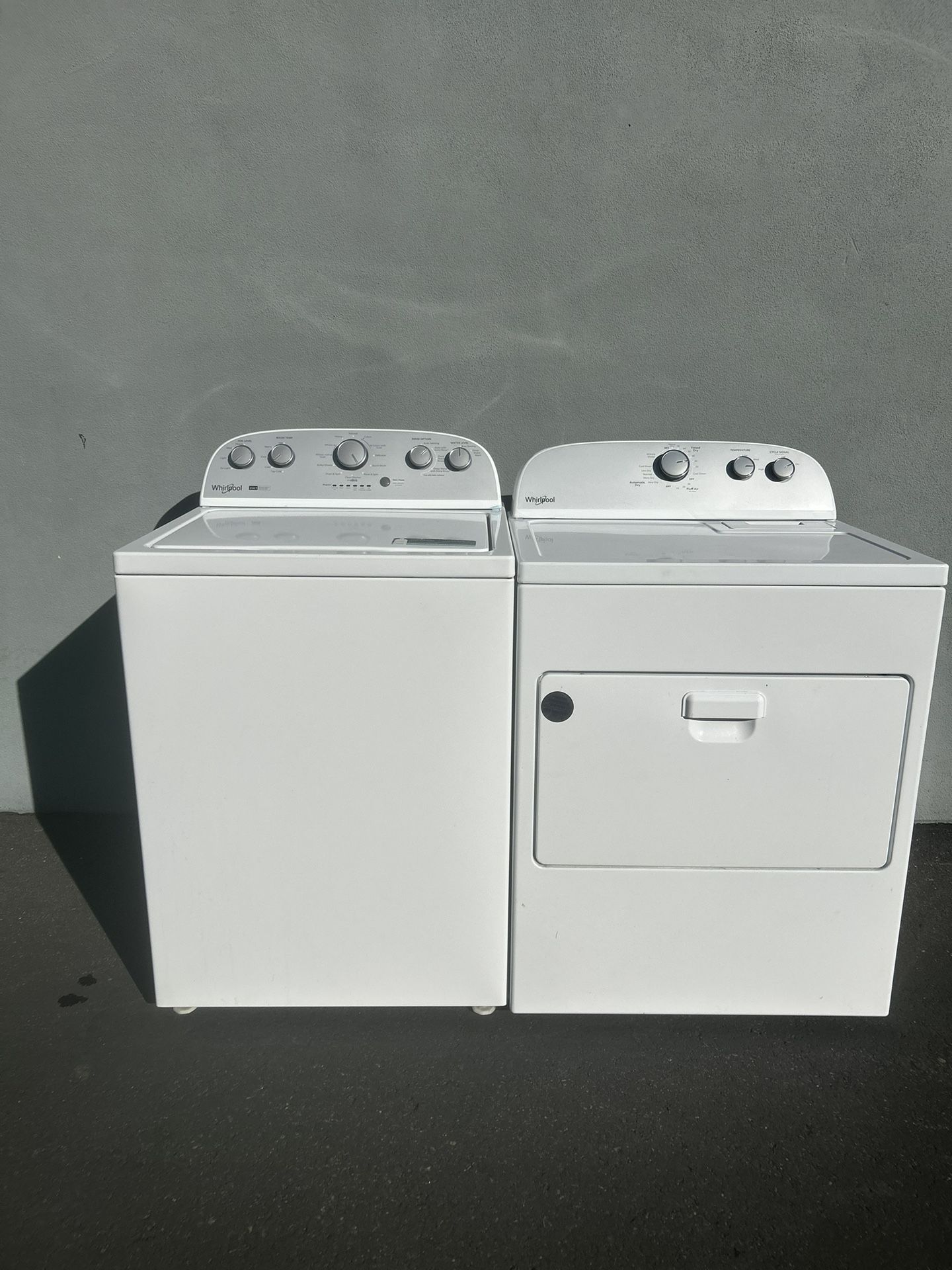 Washer And Dryer