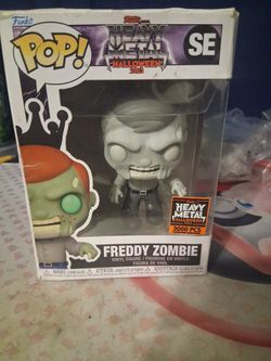 Funko Pop Heavy Metal Halloween 23 Freddy Zombie