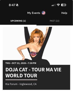 Doja Cat Concert Tickets