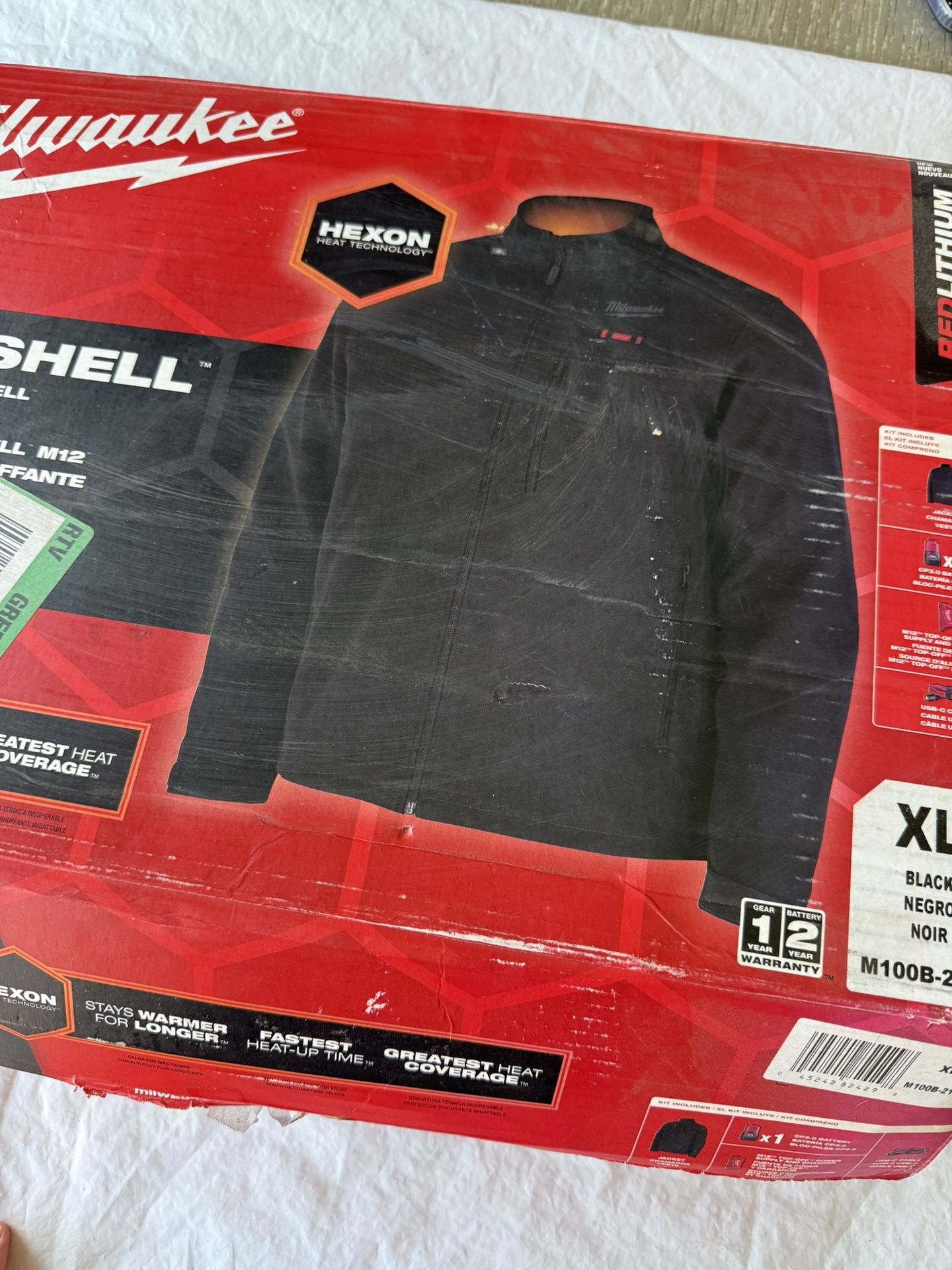 Milwaukee M12 Heated Jacket W/ M12 3.0 Battery & Charger 