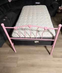 TWIN MATTRESS & FRAME