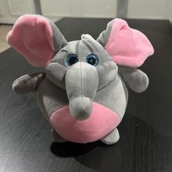 Toy Factory, Elephant, Plush 6 Inches Tall