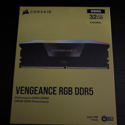 CORSAIR Vengeance RGB 32GB DDR5 6400 CL36