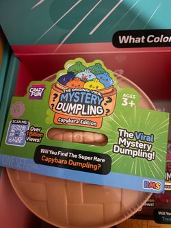 Crazy Fun Mystery Dumpling Capybara Edition Toy