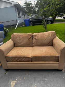 tan sofa