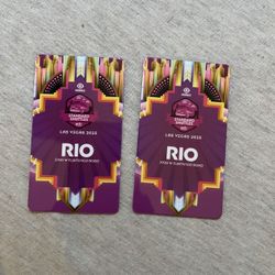 2 EDC Shuttle Tickets