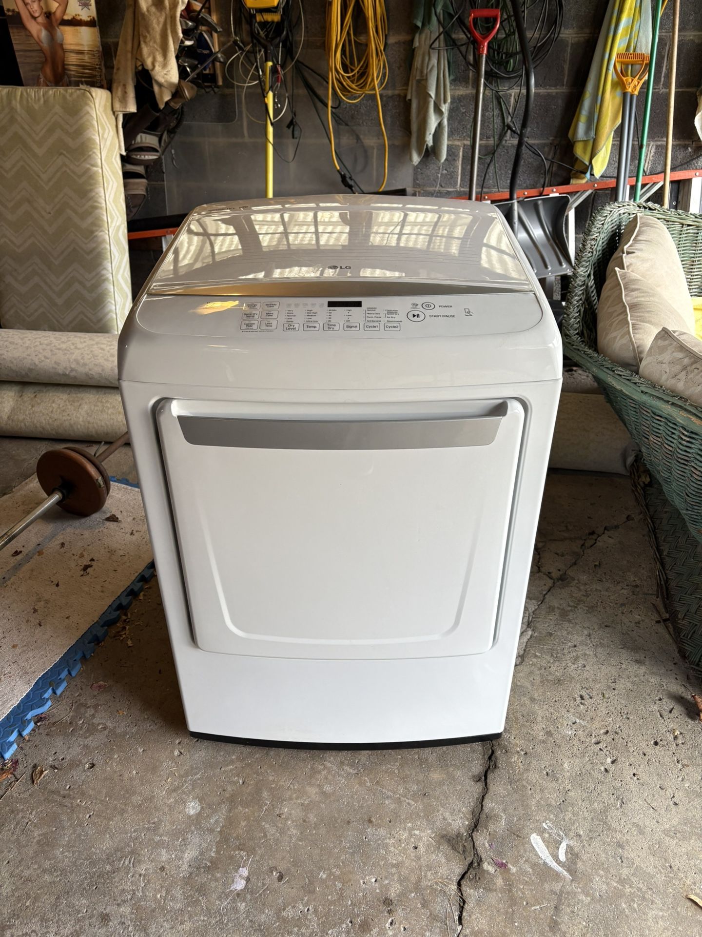 LG Dryer Gas