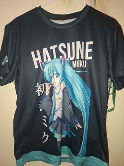 Hatsune miku shirt anime