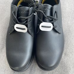 Perry Ellis Portfolio Men's Black Wide Width Slip Guard Shoes Size 10