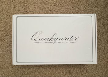 Qwerkywriter Typewriter Keyboard