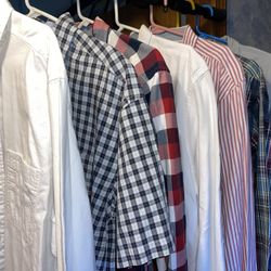 Nautica/ 1 Tommy Hilfiger XL Button Shirts 