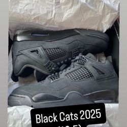 Air Jordan 4 Retro ‘Black Cat” 2025