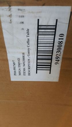 Gentry Distressed Oak Square Coffee Table