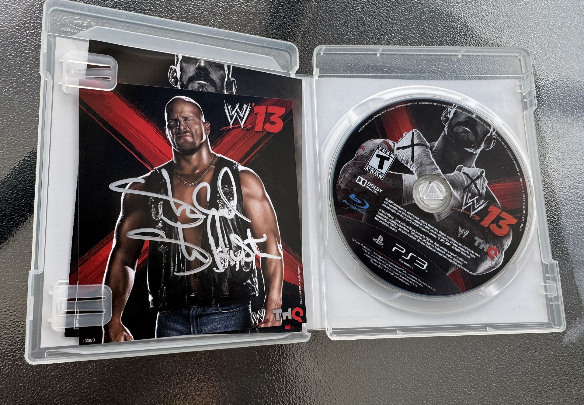 WWE 13 For PS3, Stone Cold Steve Austin Signature