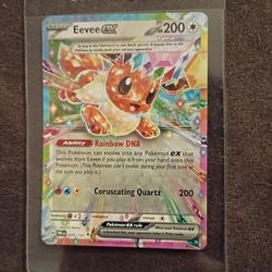 Eevee ex - (Prismatic Evolutions Stamp) 075/131