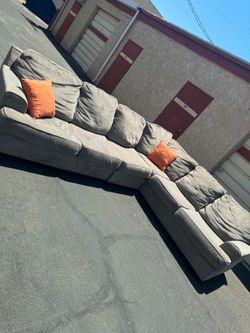WITH DELIVERY sectional couch