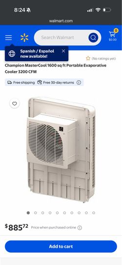 Evaporative cooler