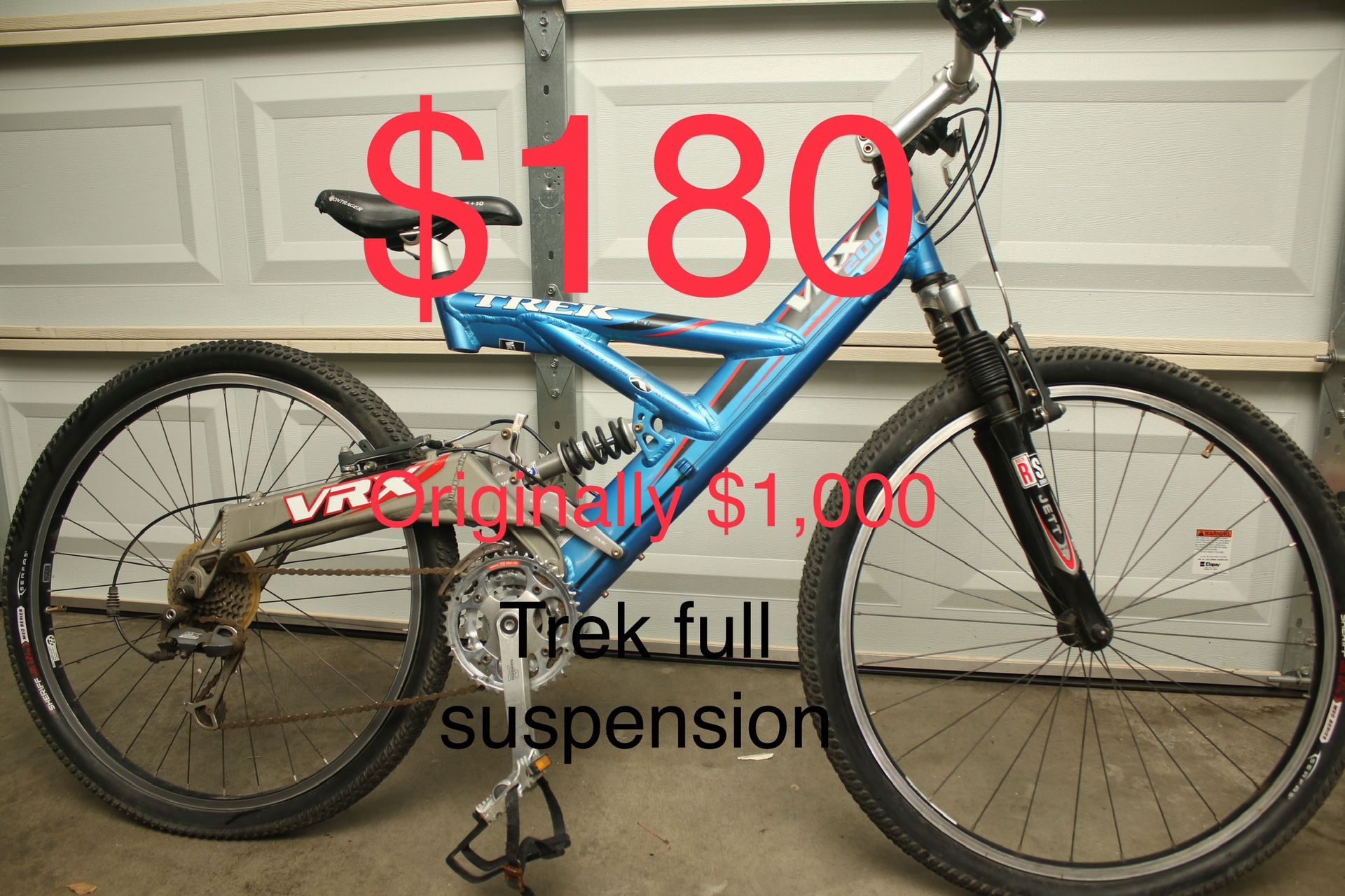 Trek Full Suspension Mountain Bike 