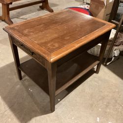 One Drawer End Table