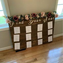 Wedding Seating Chart 