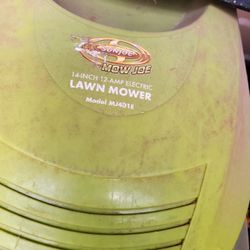 Small corded electric mower