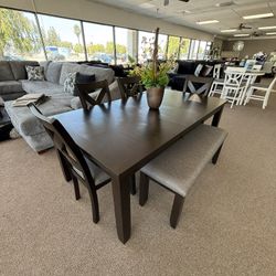 6 Pc Dining Table 