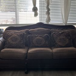 Brown Couch Set 
