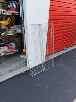 Chrome Wire Shelves