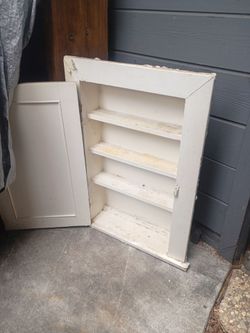 Vintage Medicine Cabinet from a Historical House in Whittier