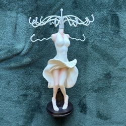 Vintage Marilyn Monroe jewelry display stand
