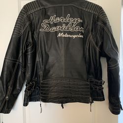Woman’s Harley Davidson Leather Riding Jacket