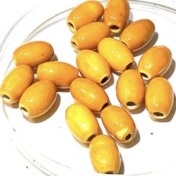 17 Orange Beads