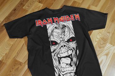 Iron Maiden T shirts. Camisas de Iron Maiden