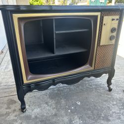 Vintage RCA Victor Tv Restored As Cabinet 