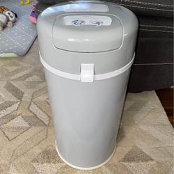 Bubula Premium Steel Diaper Waste Pail with Step Open