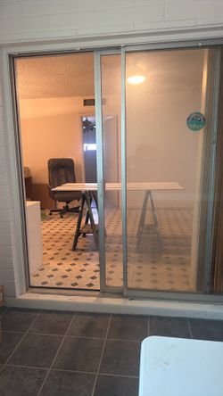 Complete Arcadia door with frame
